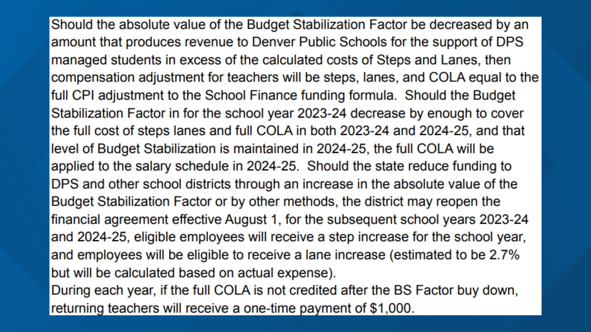 DPS teachers lose pay dispute with the district | 9news.com