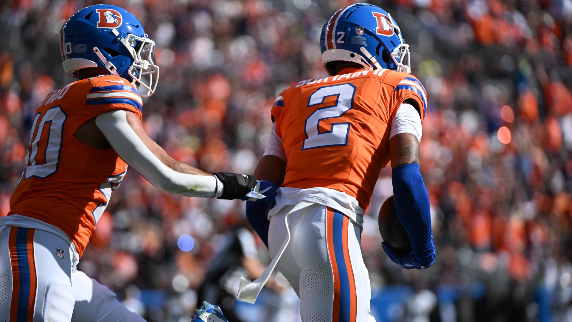 Pat Surtain 100-yard Pick Six Keys Broncos' Win Over Raiders | 9news.com