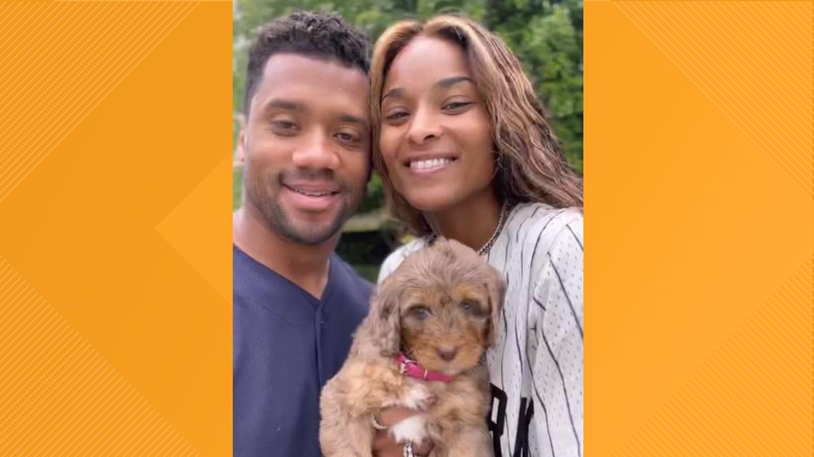 Colorado Pride: Russell Wilson + Ciara Name New Adorable Puppy