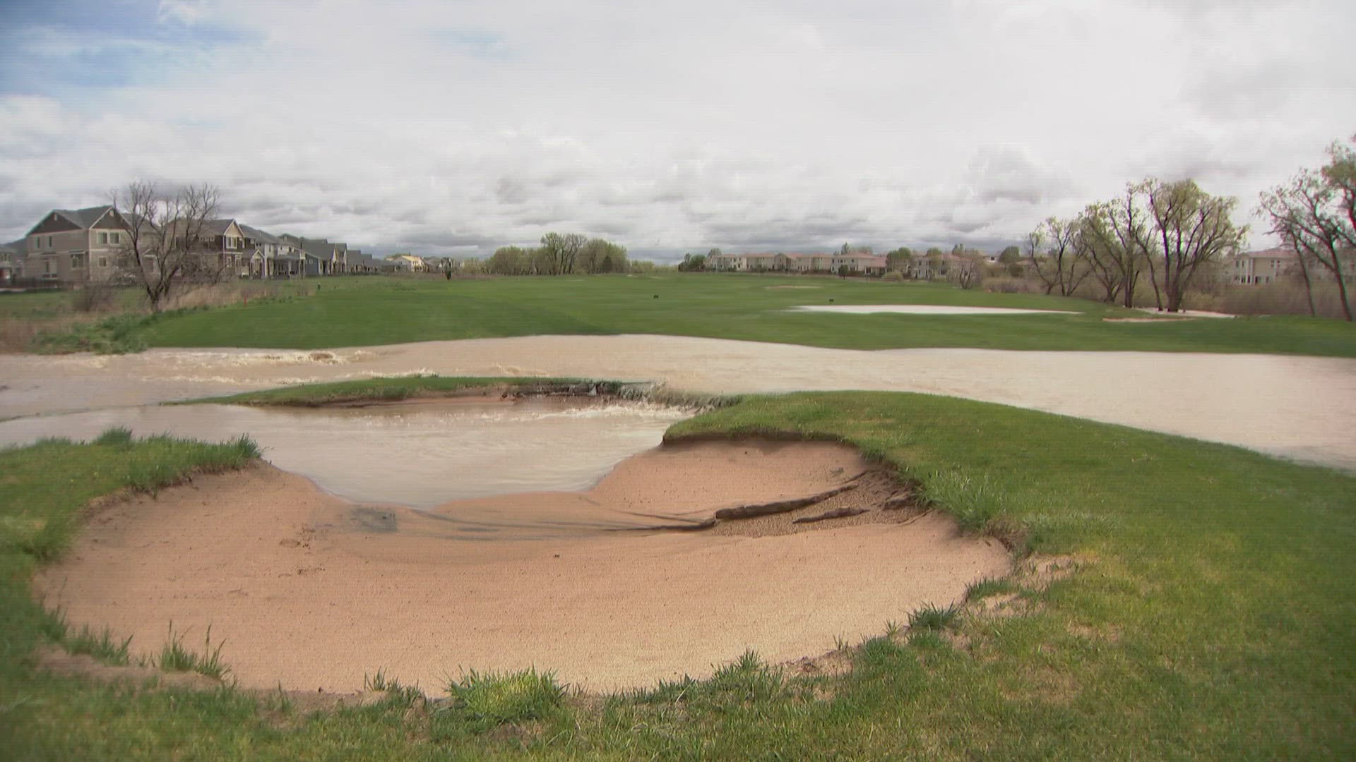 Katie Eastman joins us from northeast Denver where a golf course is unplayable- and homeowners have a new view.