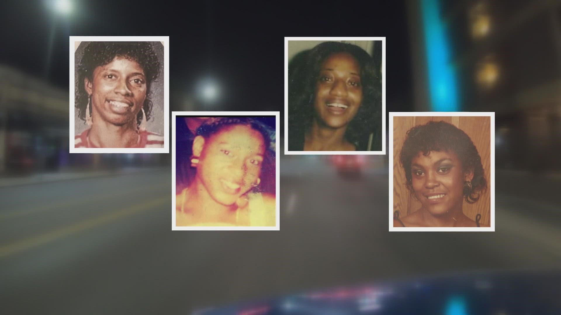 Four women known to work along Colfax Avenue were found dead in Weld County between 1981 and 1992. All four cases remain unsolved.