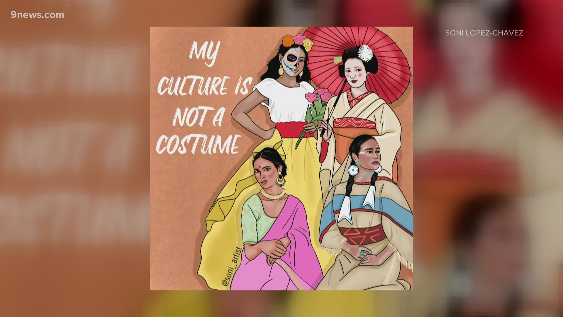 As Halloween approaches, Denver Indian Center shared a reminder that cultural clothing is not mean to be a fun costume.