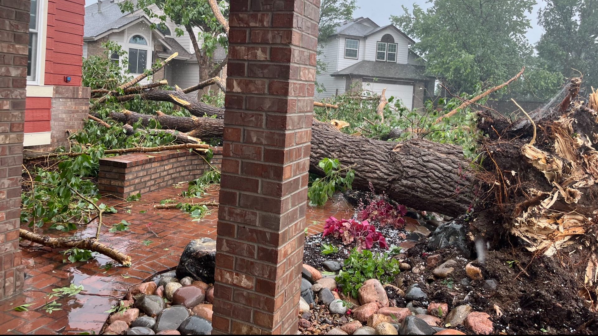 Tornado Causes Damage In Highlands Ranch Colorado