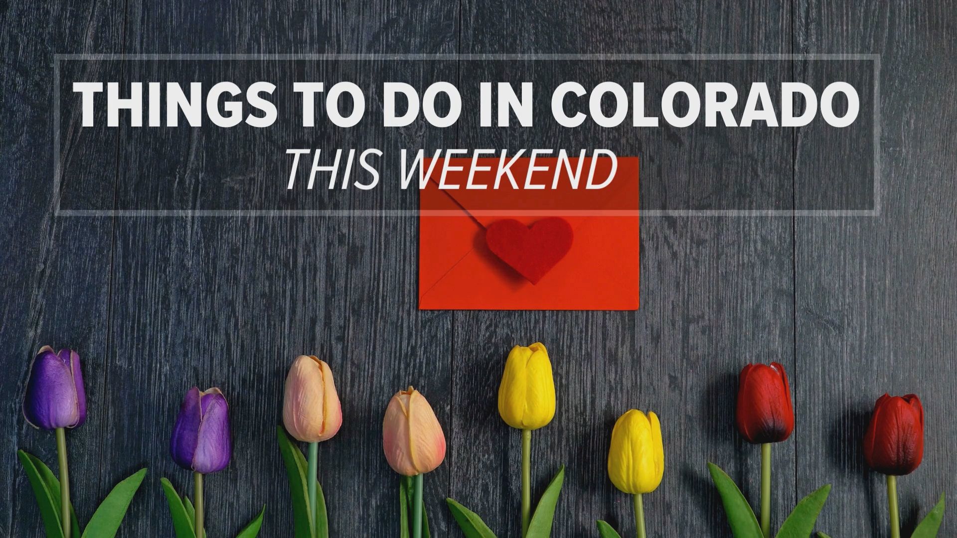 No matter where you live in Colorado, there's a unique experience waiting for you this Mother's Day weekend.