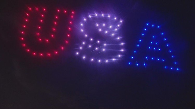 July 4th celebrations swap fireworks for drones