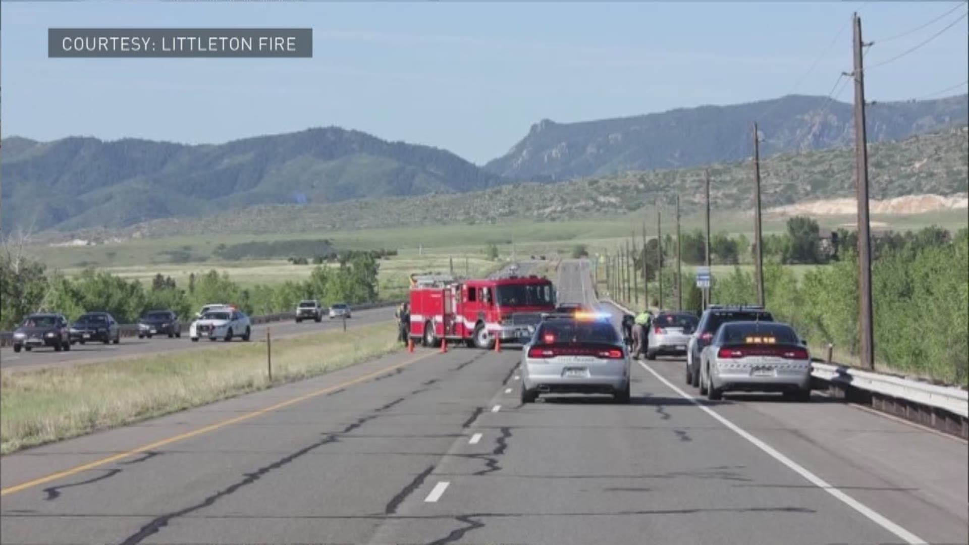Cyclist killed in crash near Chatfield Reservoir
