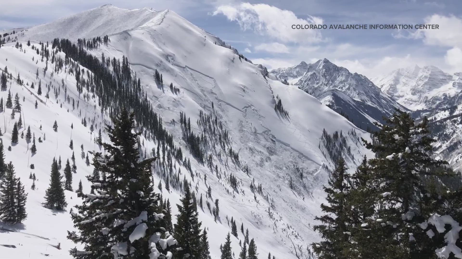 The avalanche happened in the Maroon Bowl area of Highland Peak, outside the ski area boundary of Aspen Highlands.