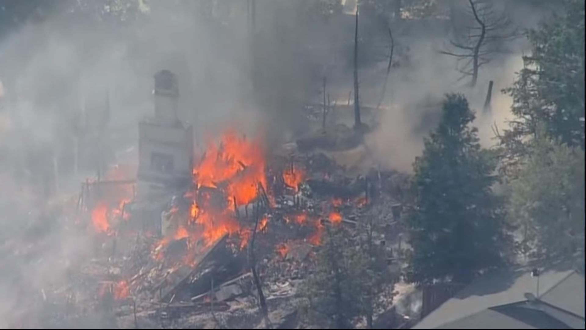 Officials in Boulder County issued an evacuation order just before 3 p.m. for a new wildfire burning on the northeast end of Gross Reservoir off Lakeshore Drive.