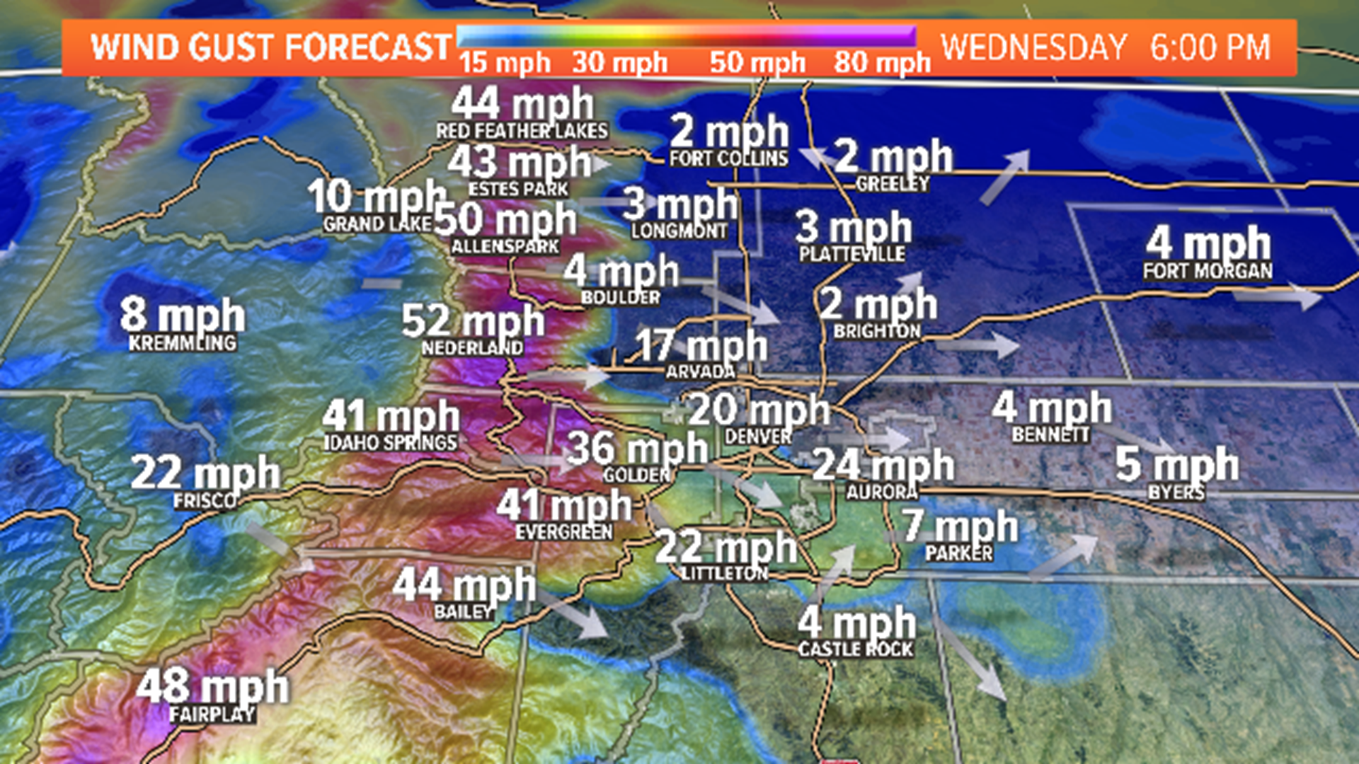 Winter storm to bring snow to Denver, Colorado Monday and Tuesday ...