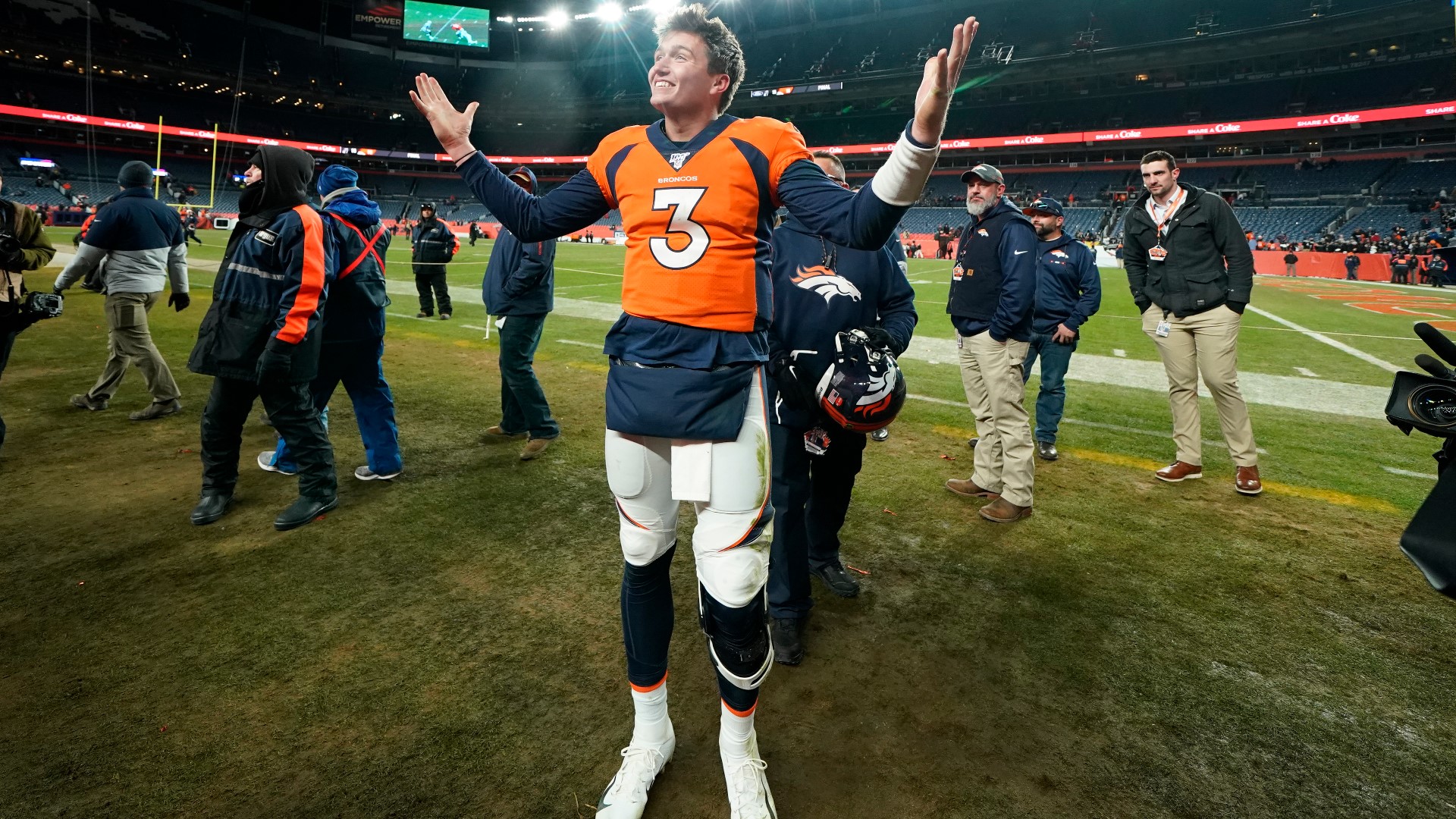 Denver Broncos players react Twitter pick Jerry Jeudy | 9news.com