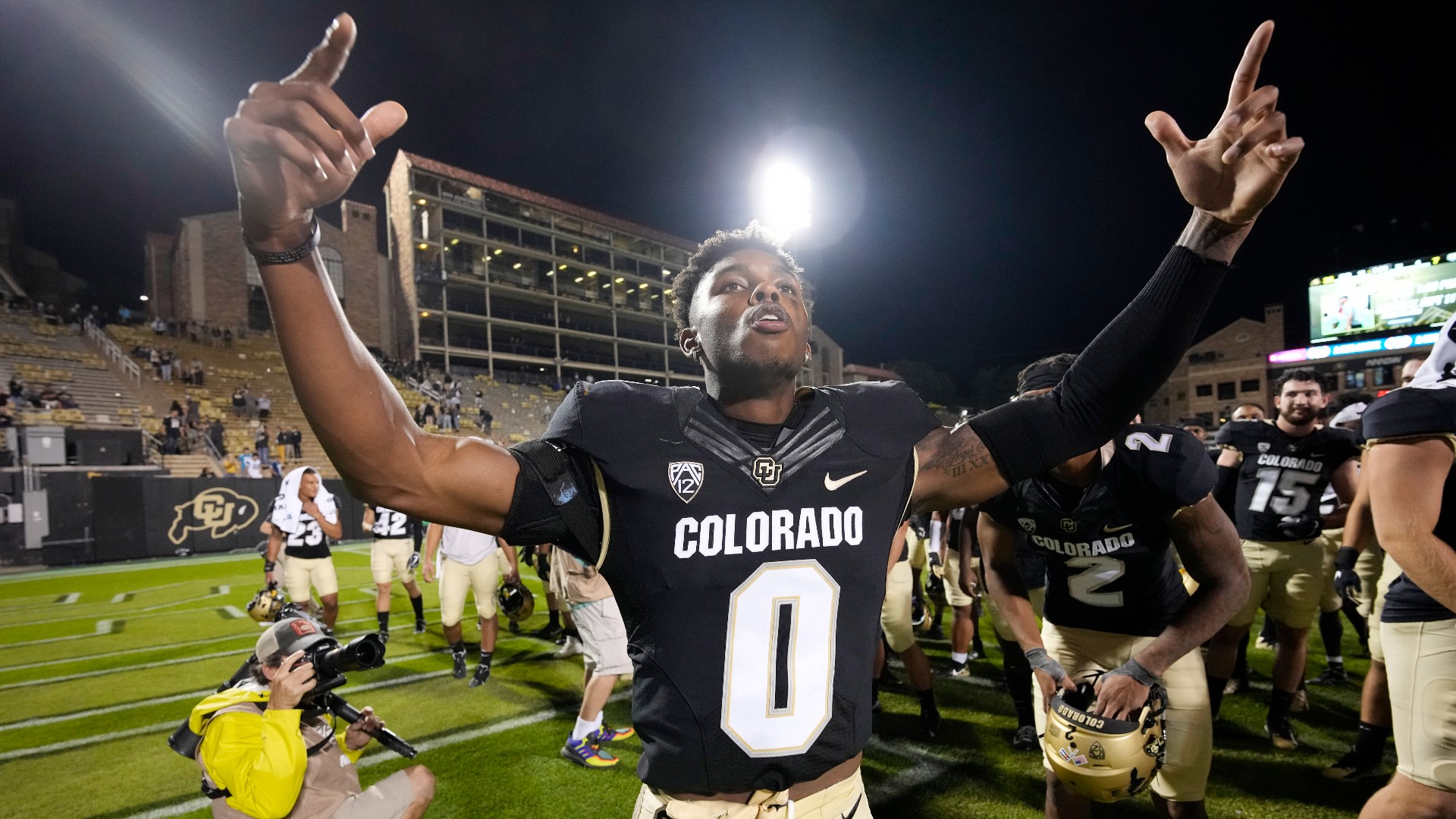Freshman quarterback Brendon Lewis and the Colorado Buffaloes rumbled past Northern Colorado 35-7 Friday night.