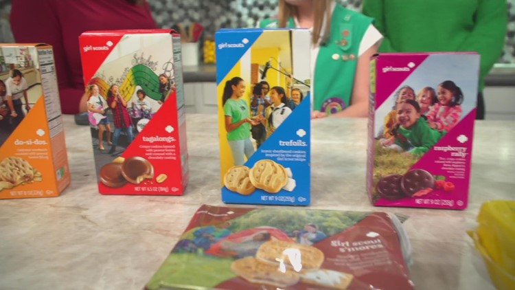 It's Girl Scout cookie time