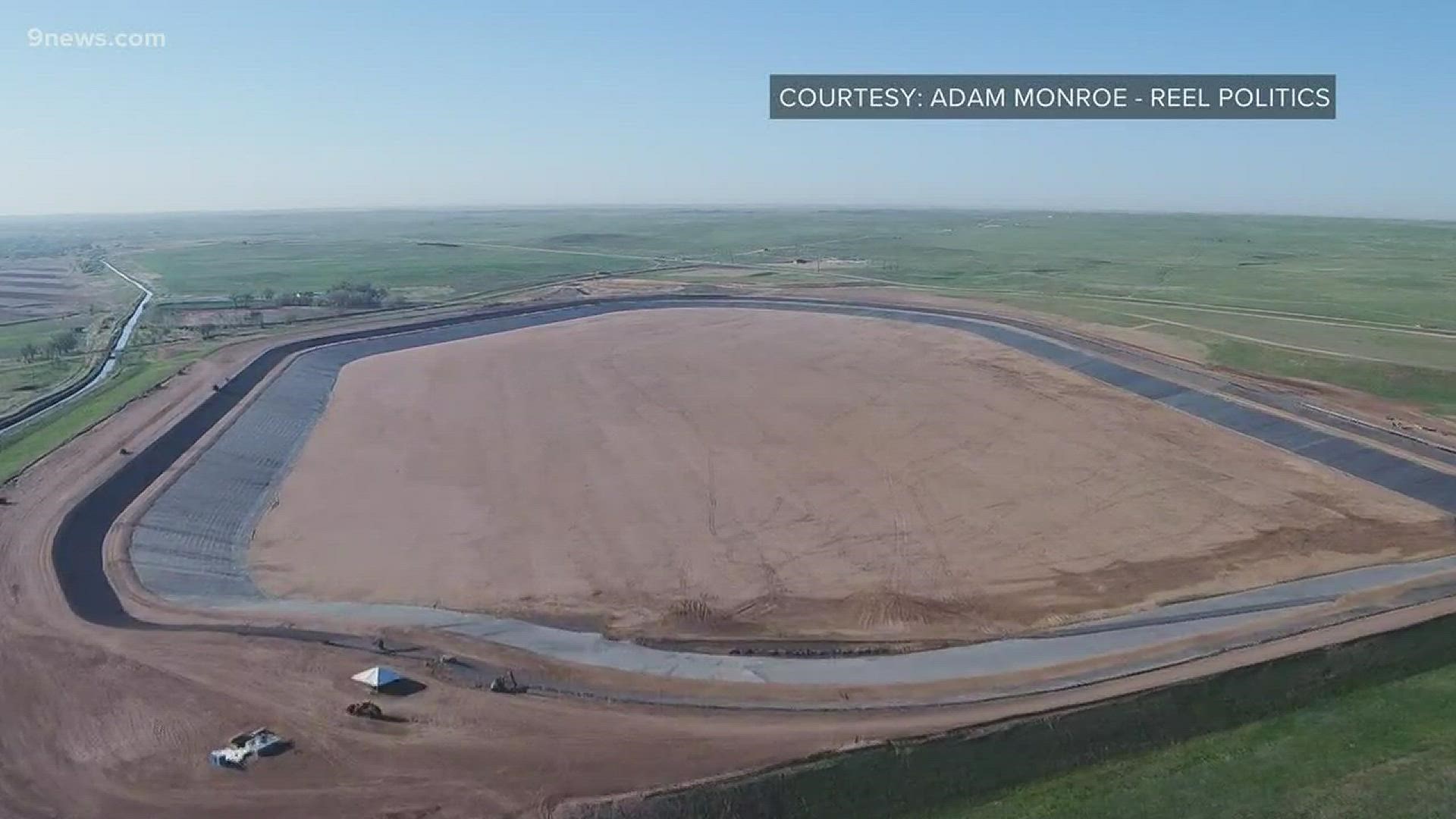 The new 70 Ranch Reservoir in Weld County is the largest lined reservoir in the country at nearly 6000 acre-feet. It could be on the cutting edge of how we store water in the future.
