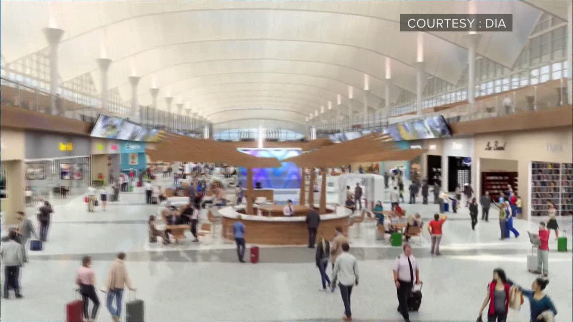DIA said this is the most concessions developed since the airport opened in 1995.