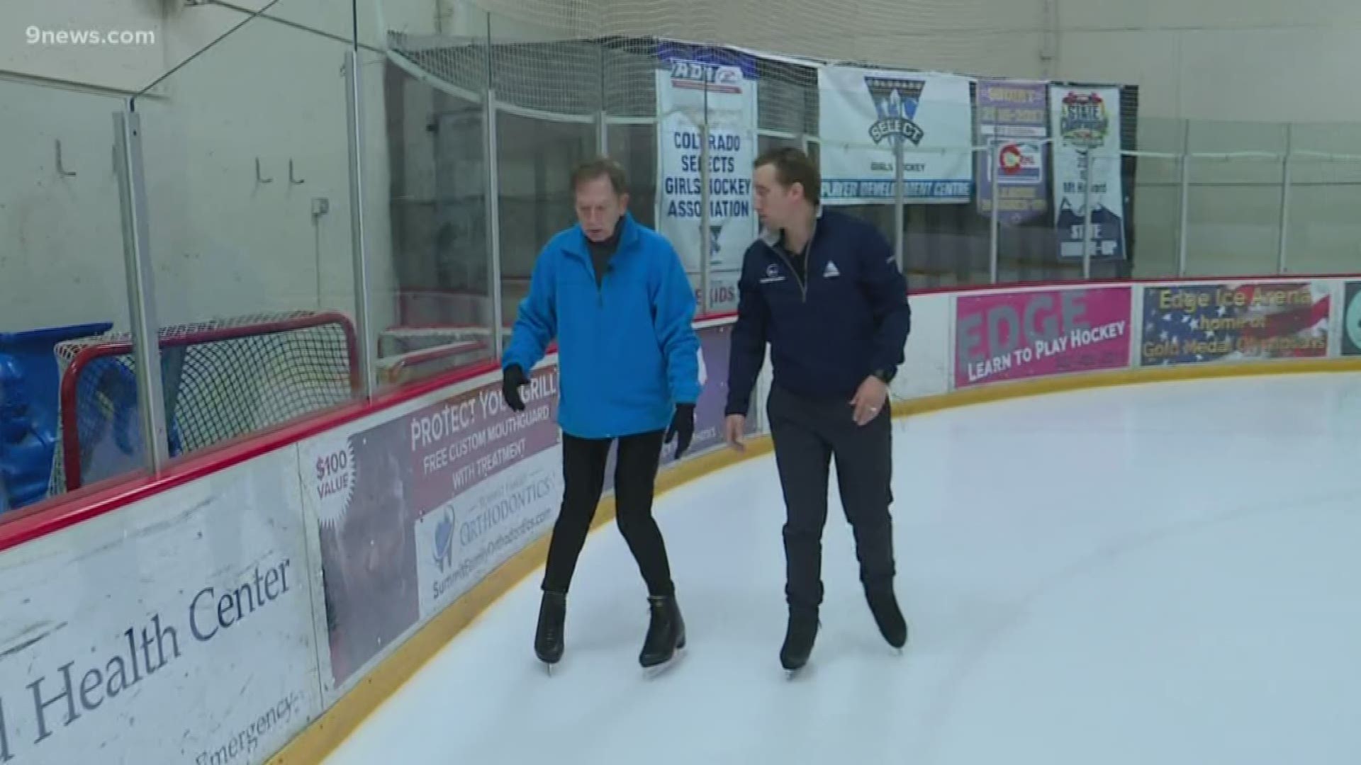 Our gardening guru Rob Proctor has always loved ice skating. Now in his 60s, Rob is learning to skate himself.