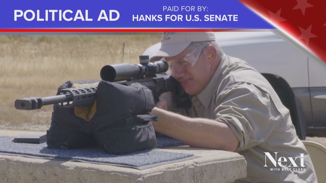 Ron Hanks blasts Bennet, office equipment in campaign video | 9news.com