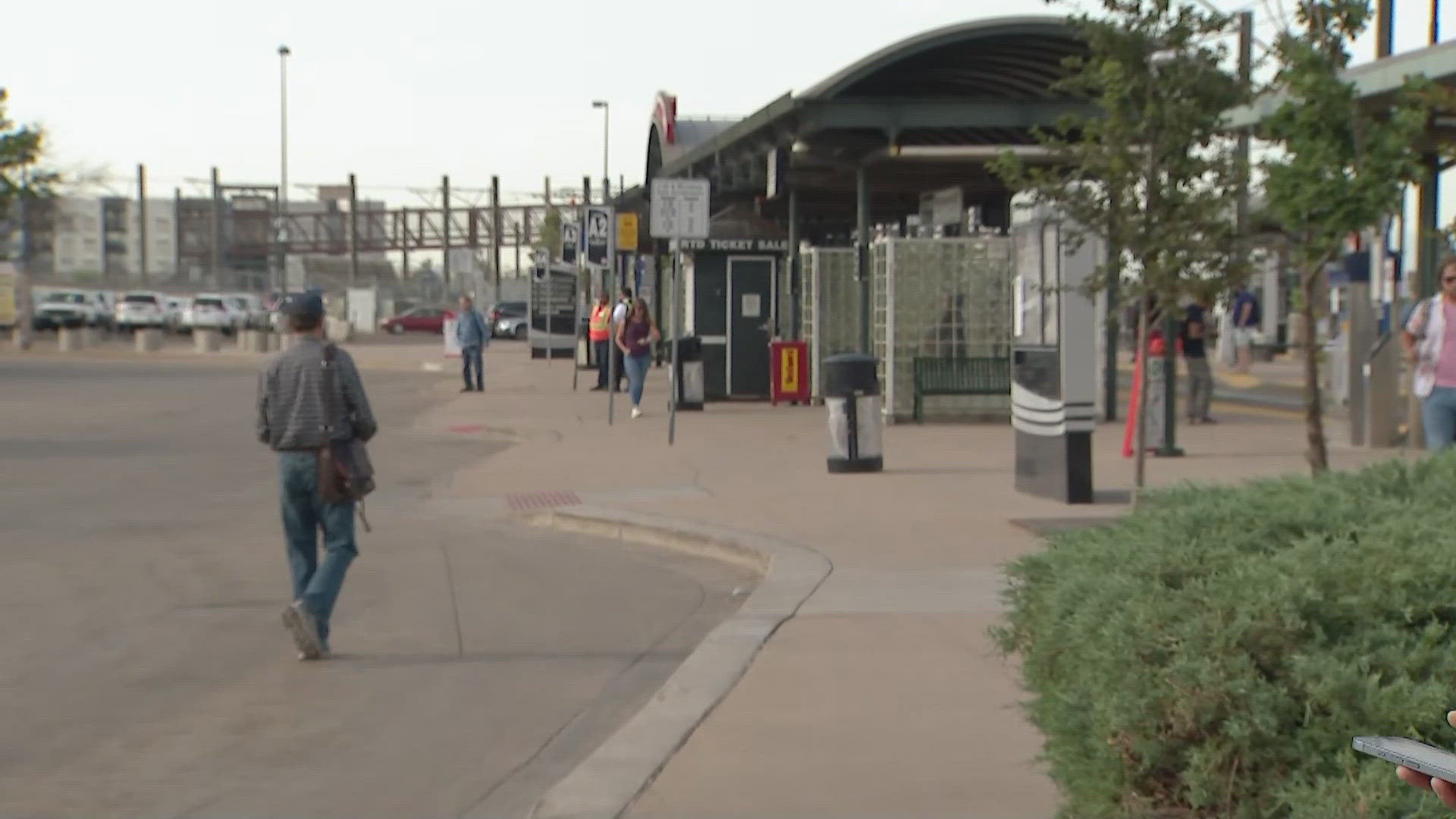 Light rail service for part of the D Line was suspended, and the E, H, R and W lines were all significantly delayed Friday morning.