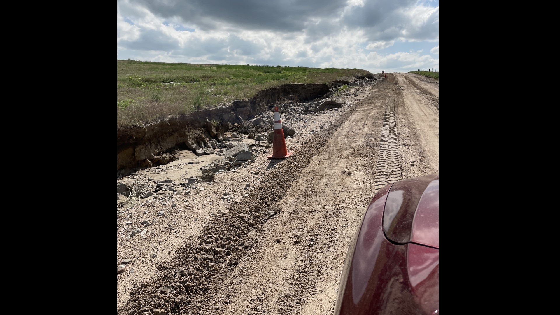 Major road damage across the state after flooding | 9news.com