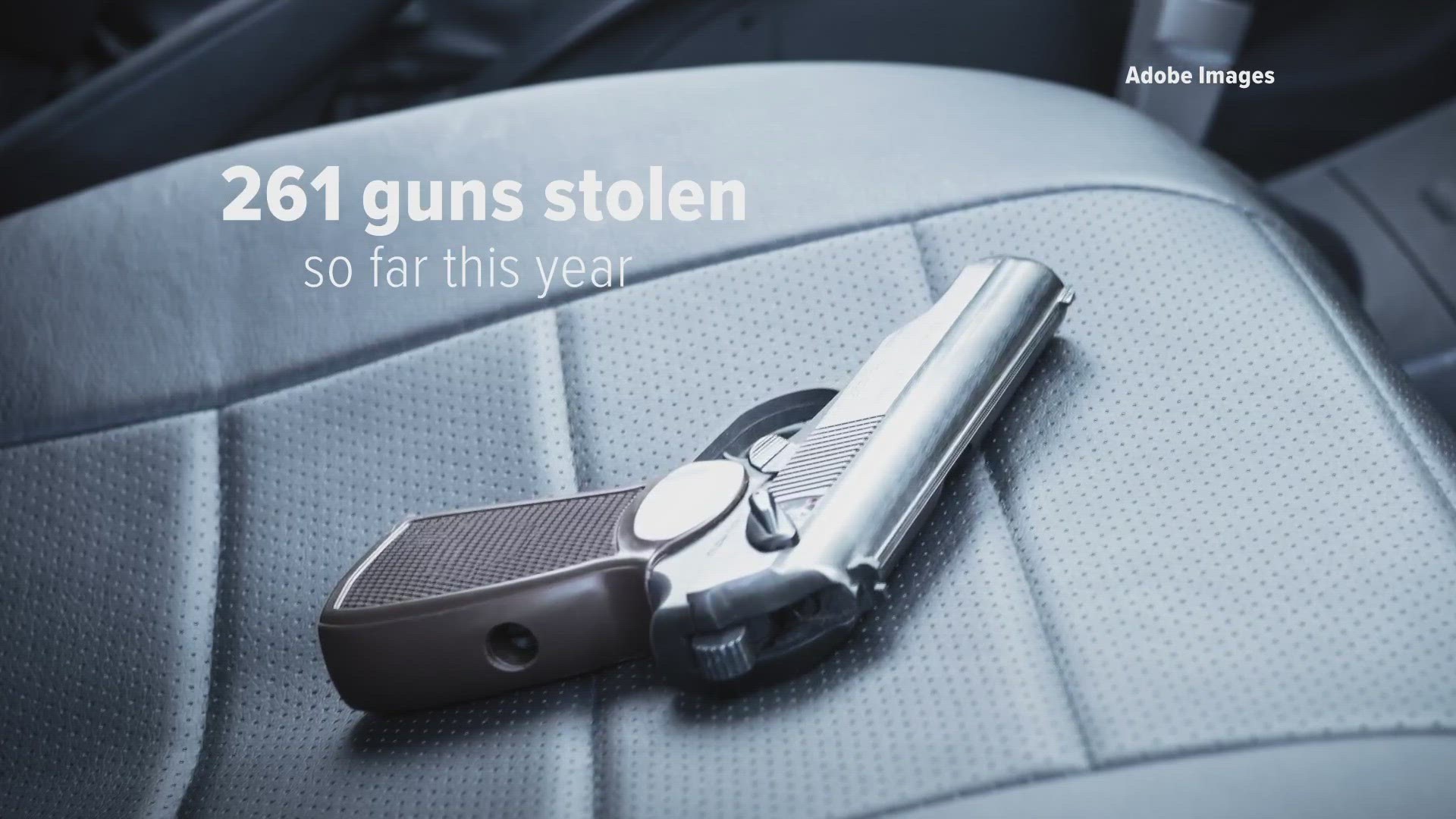Firearm thefts from unlocked cars on the rise in Denver