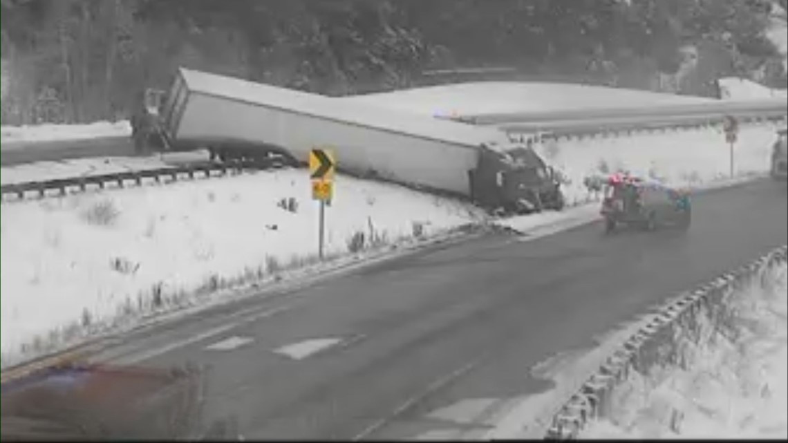 Interstate 70 reopens after semi crash | 9news.com