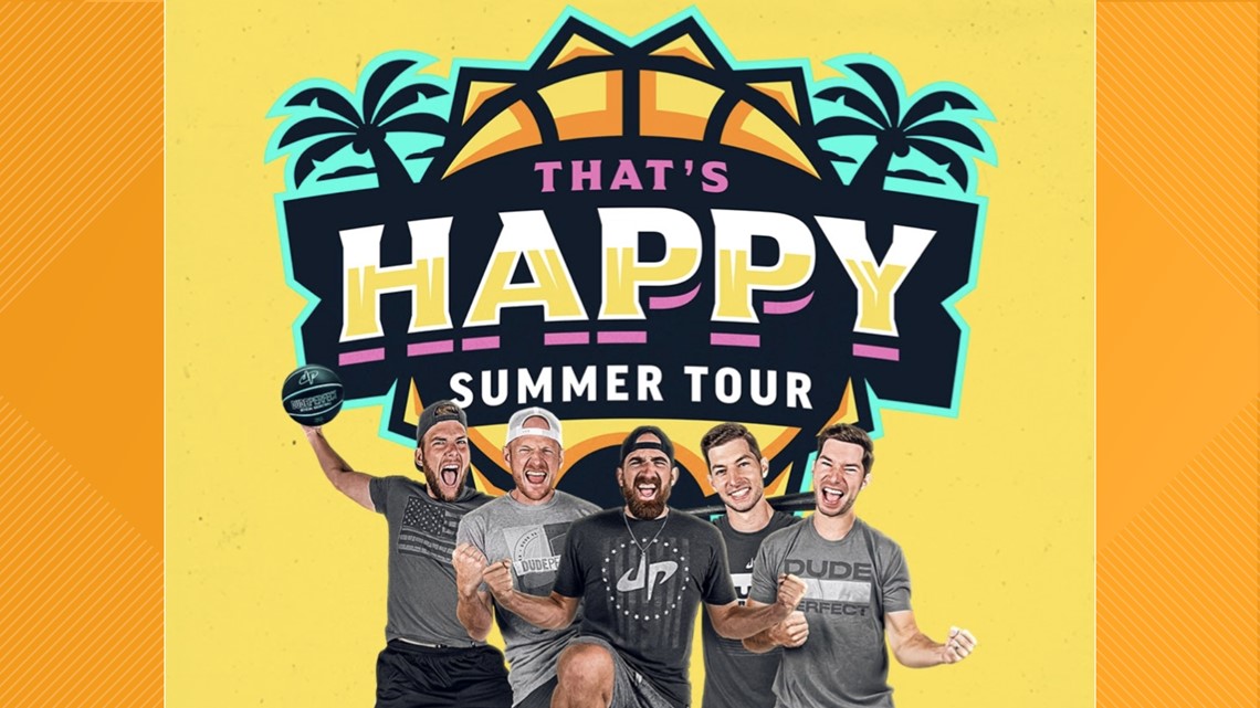 YouTube sports group Dude Perfect announces summer 2022 US tour