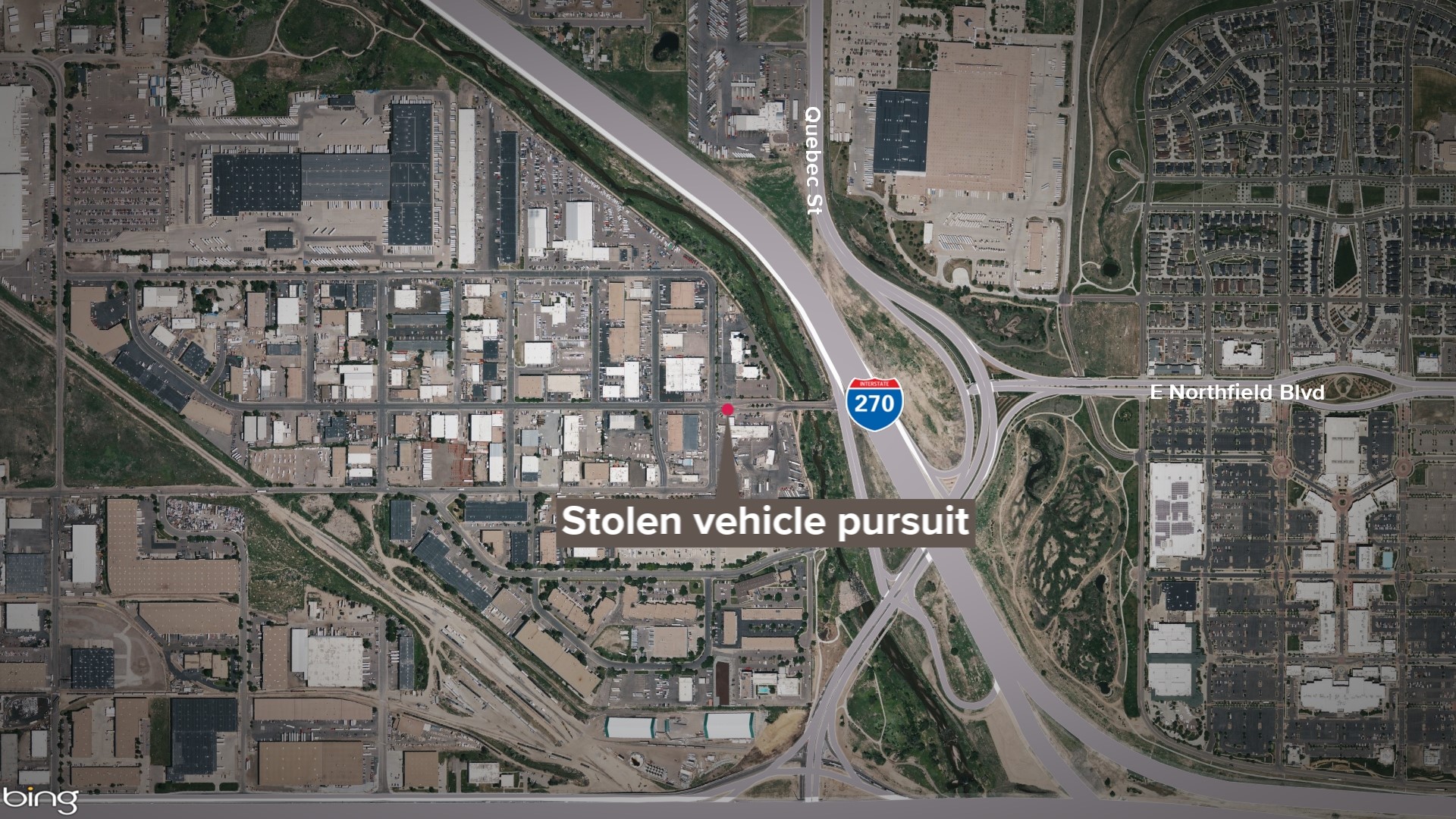 Police pursuit ends with 1 in custody in Commerce City | 9news.com