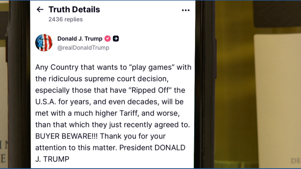 Small businesses face uncertainty as Trump warns of additional tariffs