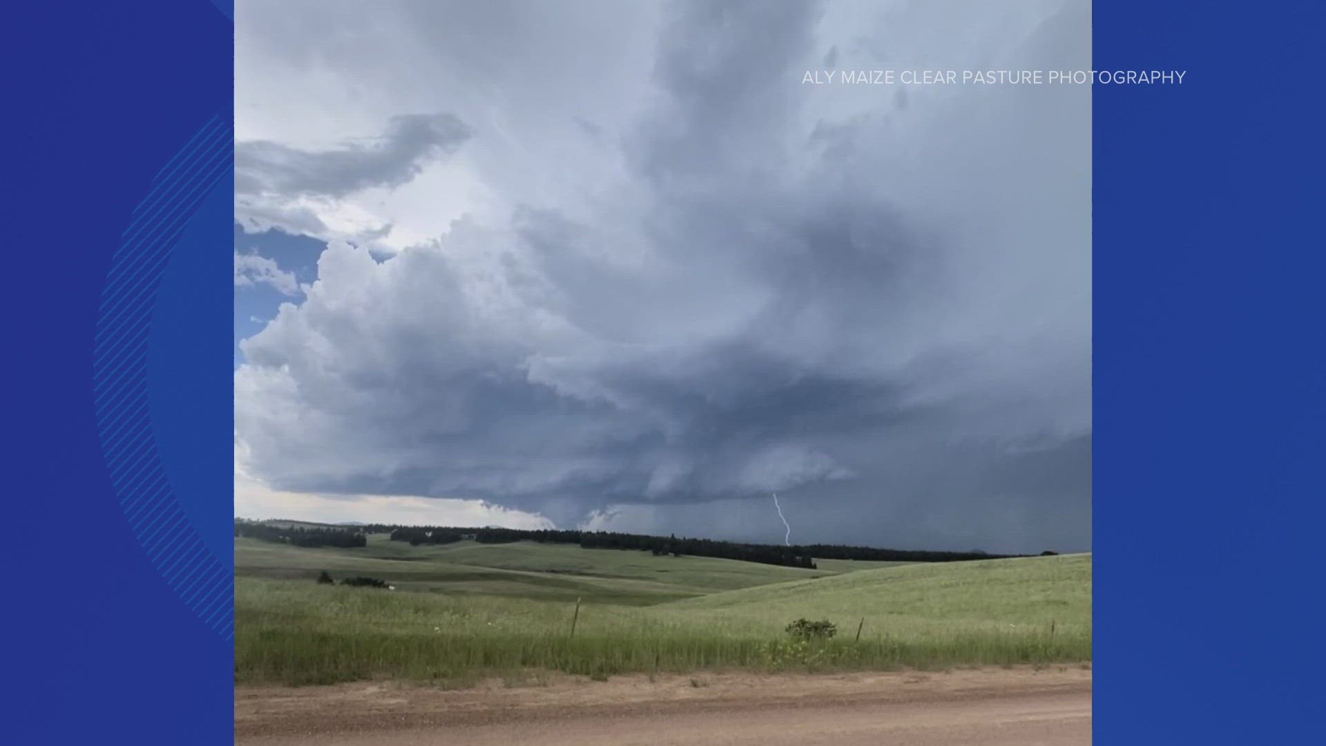 The National Weather Service confirmed an EF-1 tornado touched down on Pikes Peak on Thursday afternoon, July 20th.