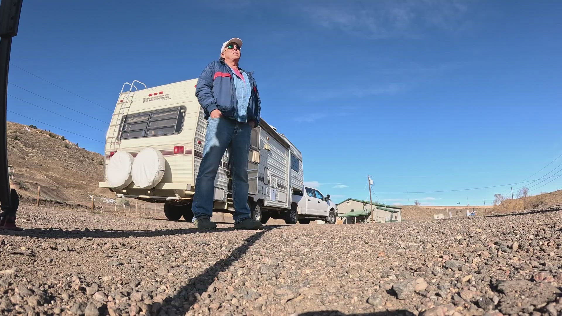 Bob and Eileen Hunnes were inspired by a story on 9NEWS of a Summit County community who donated an RV to a family who lost their home during Hurricane Helene.