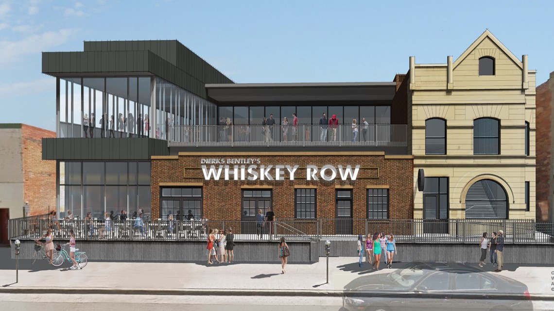 Dierks Bentley to open Whiskey Row restaurant in LoDo in 2021