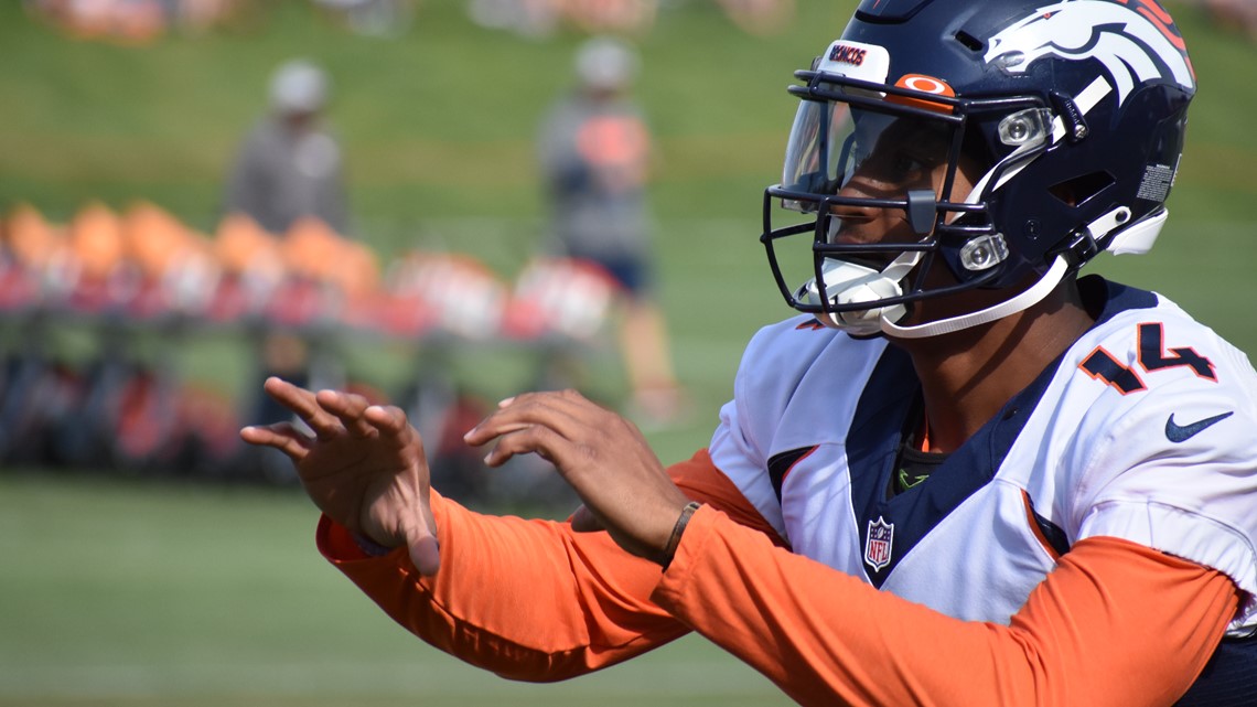 Broncos' Noah Fant unbothered by knee injury while reeling in six catches  in Week 1 win