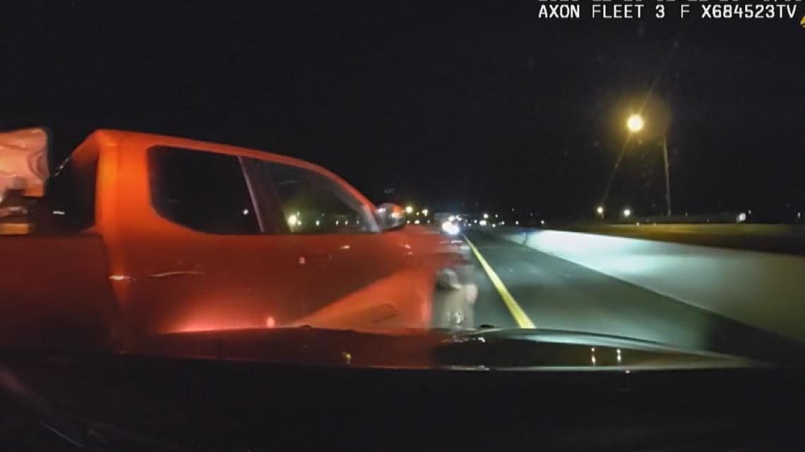 Video shows trooper stop wrong-way driver on Highway 6 | 9news.com