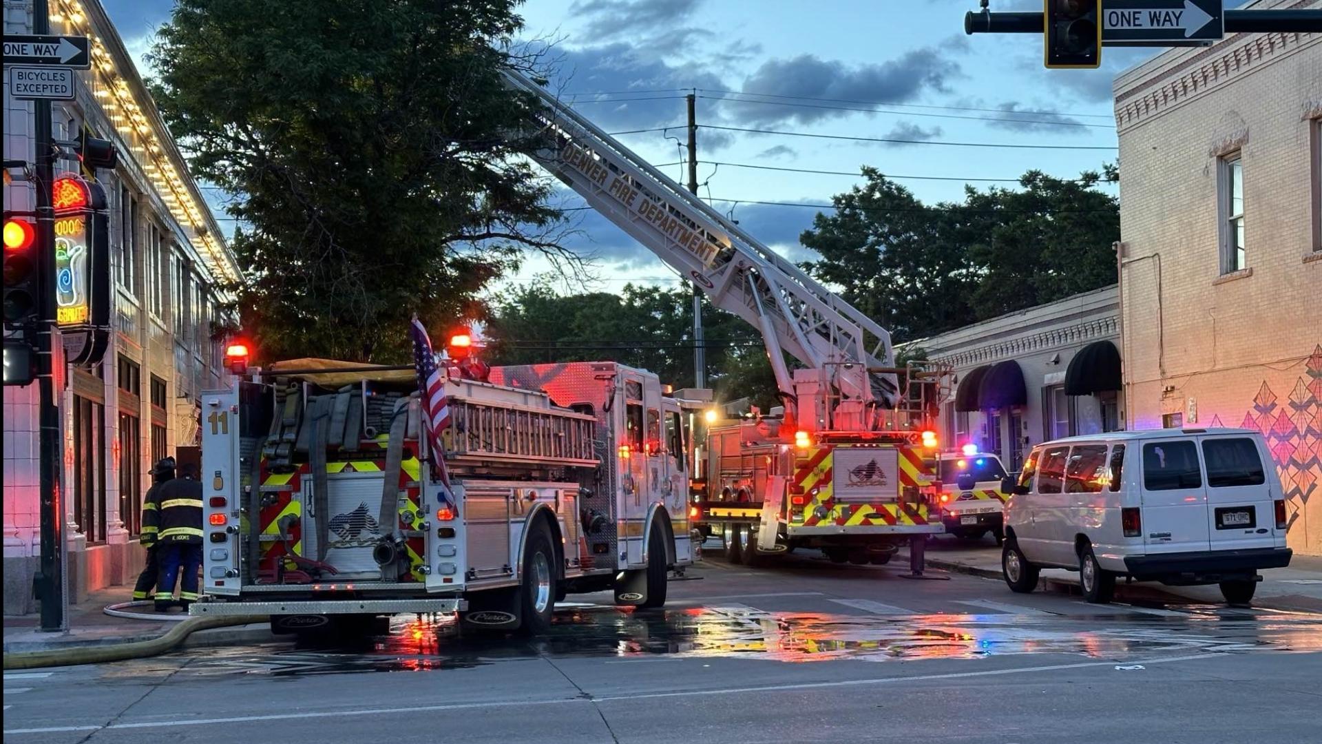Denver Fire crews respond to early morning fire | 9news.com