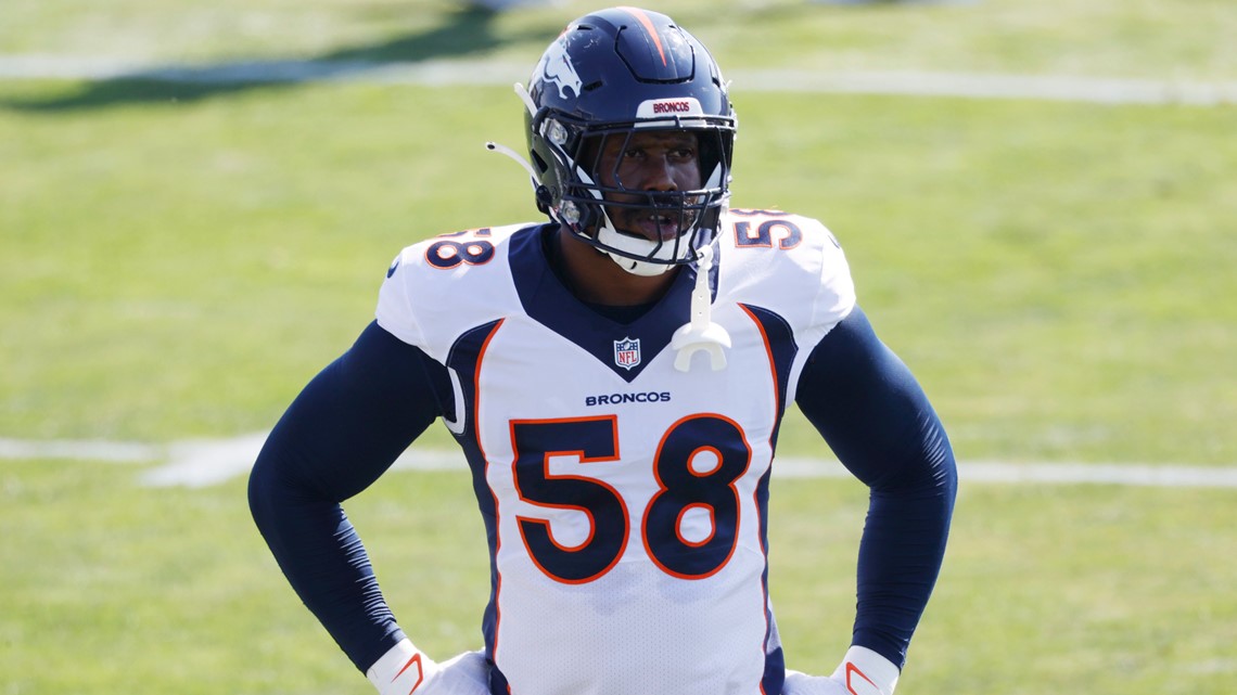 9NEWS Sports - Super Bowl 50 MVP Von Miller walks off the