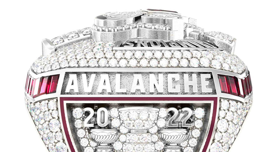 Colorado Avalanche's Stanley Cup rings feature 669 diamonds