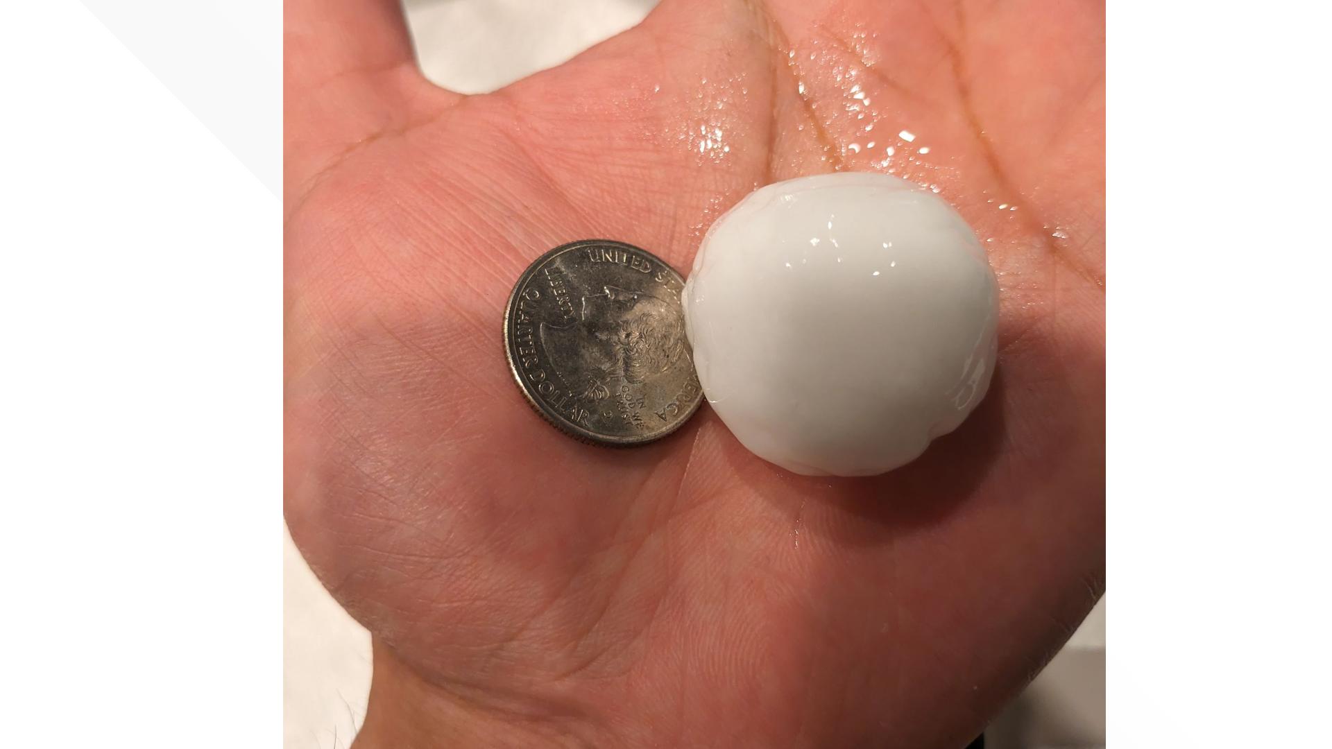 Colorado saw a hail of a storm Thursday night, rocking the north metro area.