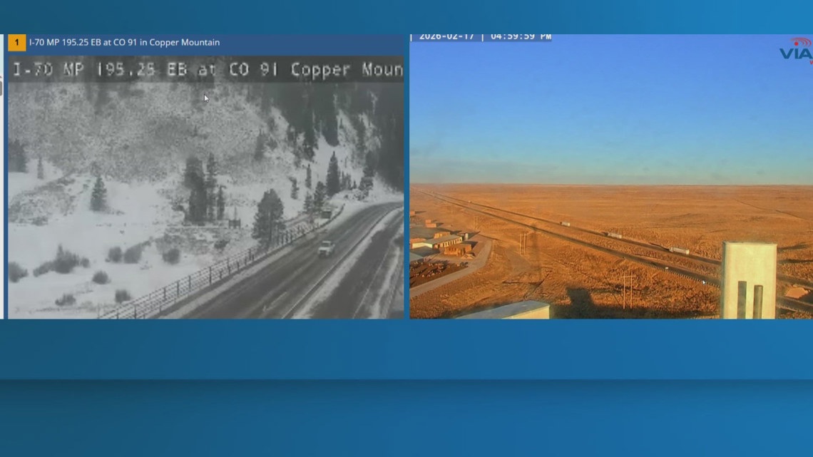 Winter storm brought wild weather to Colorado on Tuesday