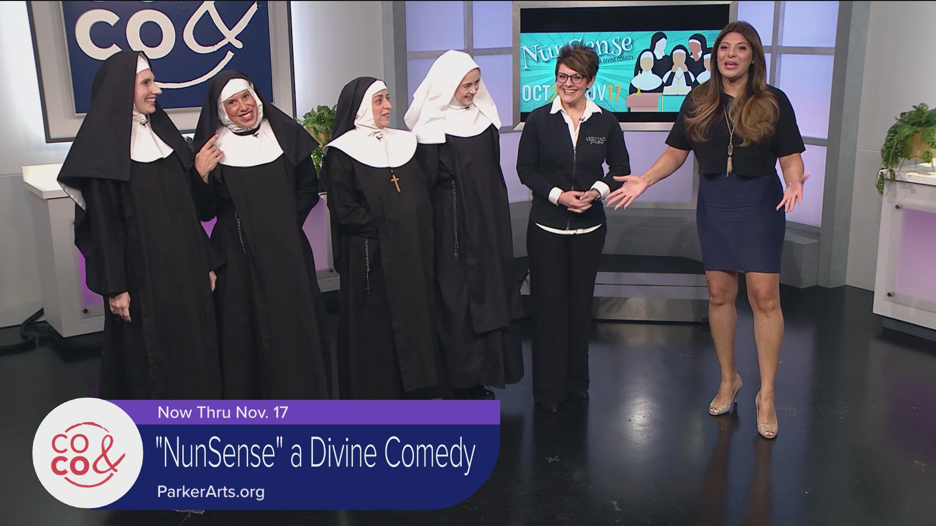 Get your tickets for Nunsense at the Parker Historic Schoolhouse at ParkerArts.org. 