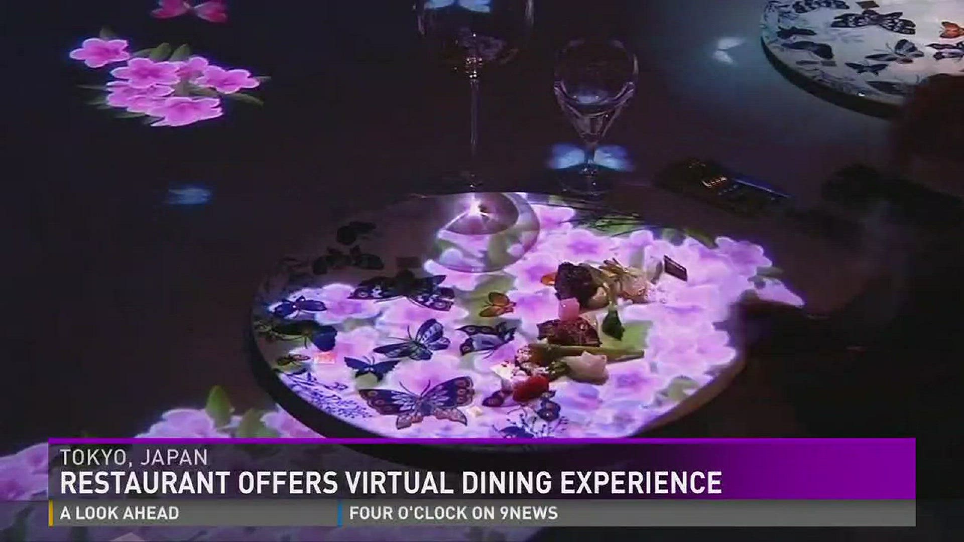 Restaurant in Japan offers virtual dining experience