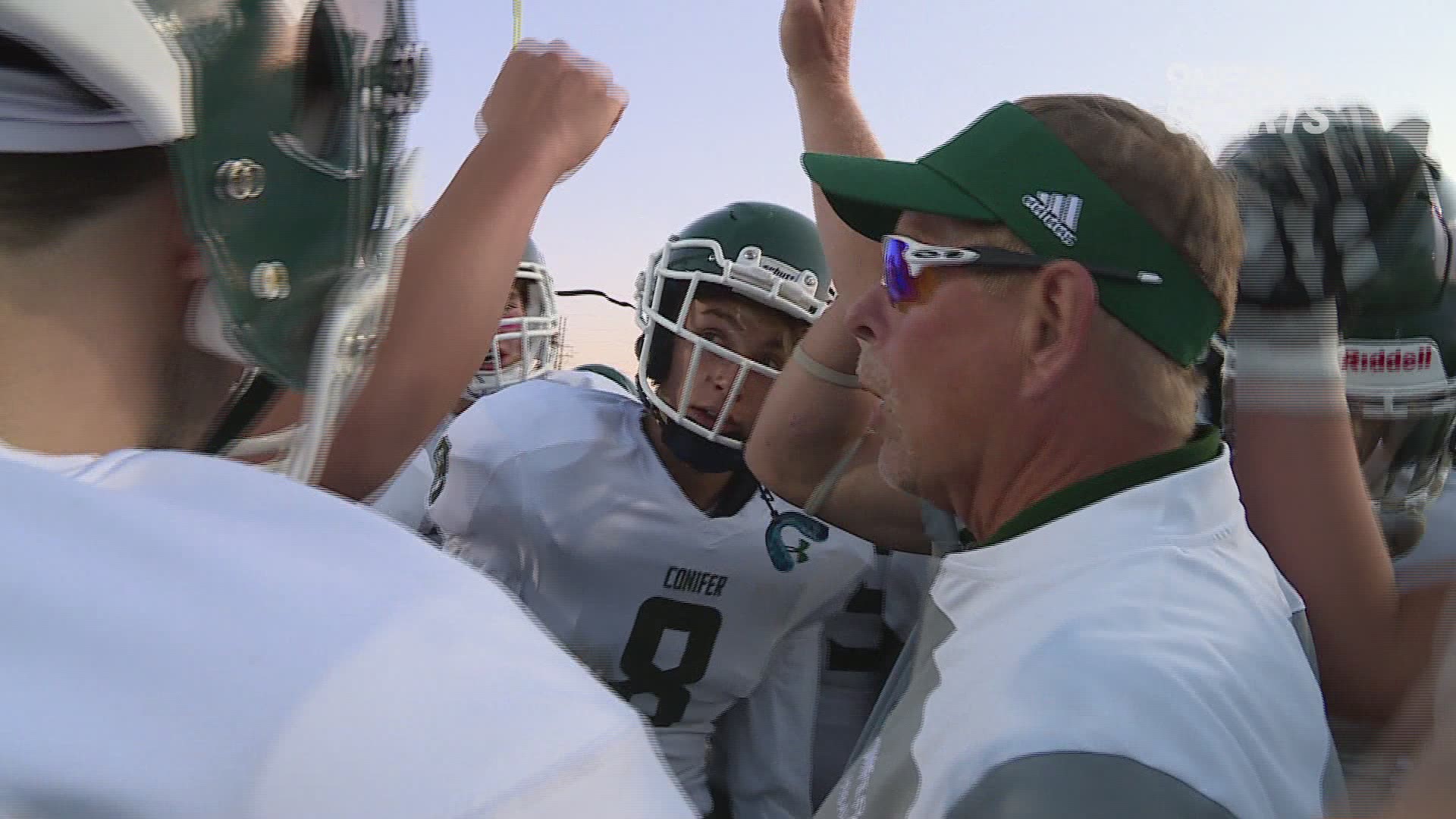 The Lobos posted an emphatic 48-0 win over the Wolverines Friday night.