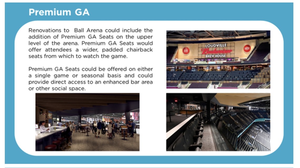 Ball Arena survey suggests new, likely expensive, premium seating