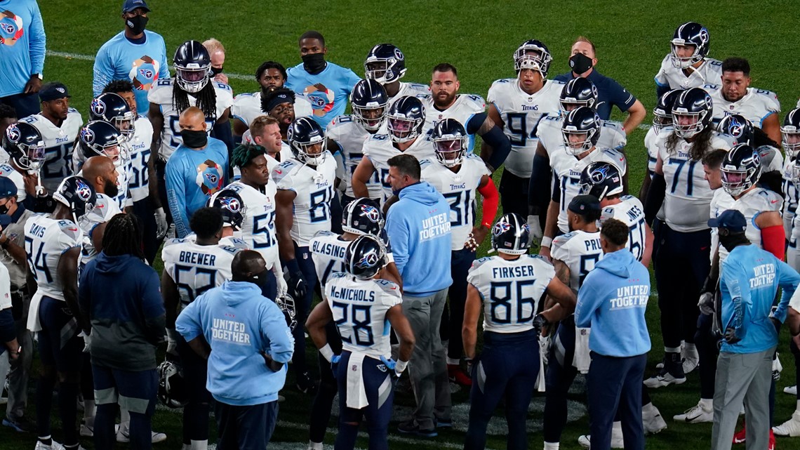 Denver Broncos defensive lineman Jonathan Harris (92) plays against the Tennessee  Titans during the first half of an NFL football game Sunday, Nov. 13, 2022,  in Nashville, Tenn. (AP Photo/Mark Zaleski Stock