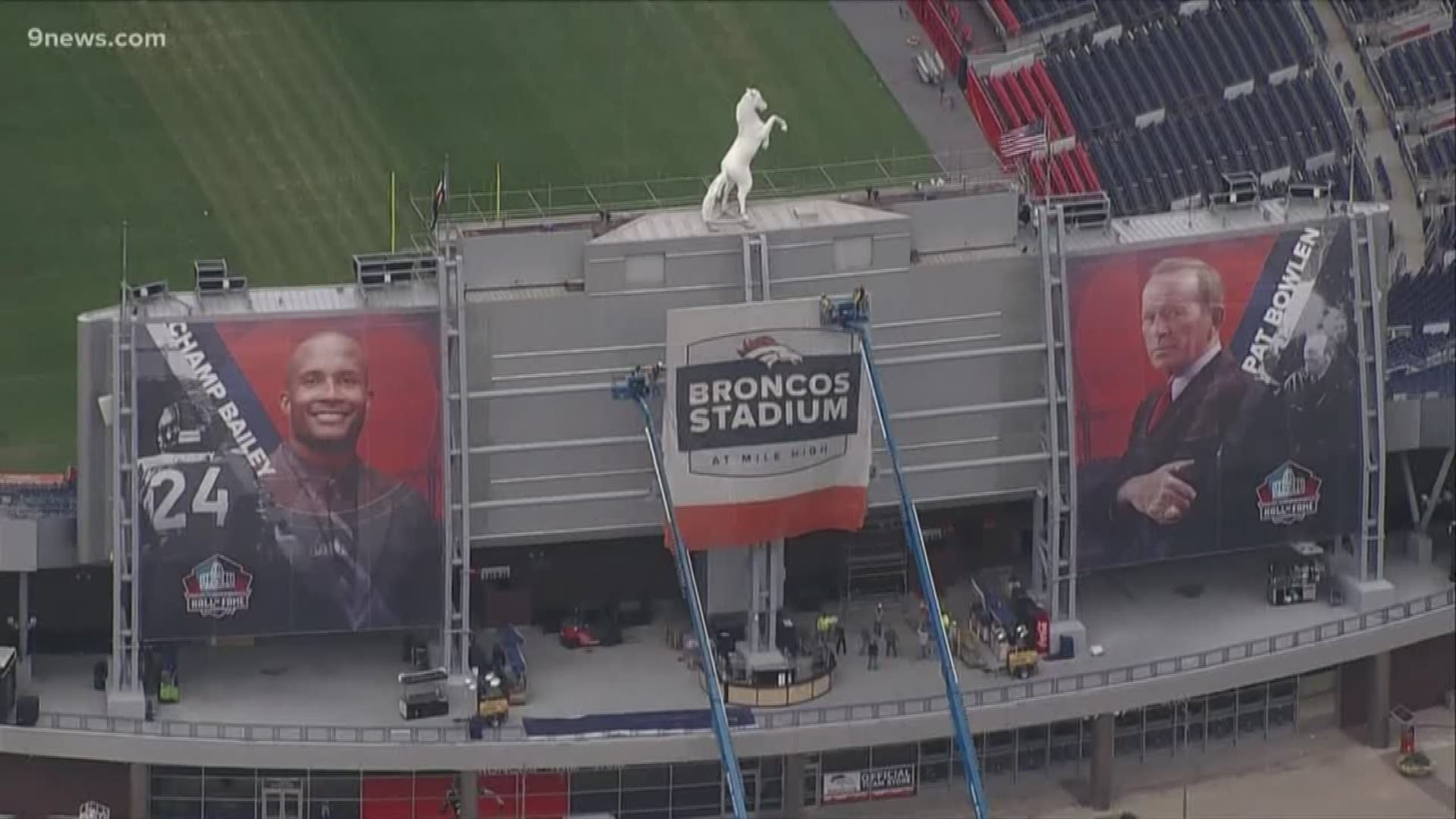 The Denver Broncos are starting the 2019 season with a new name on the stadium: Empower Field at Mile High.