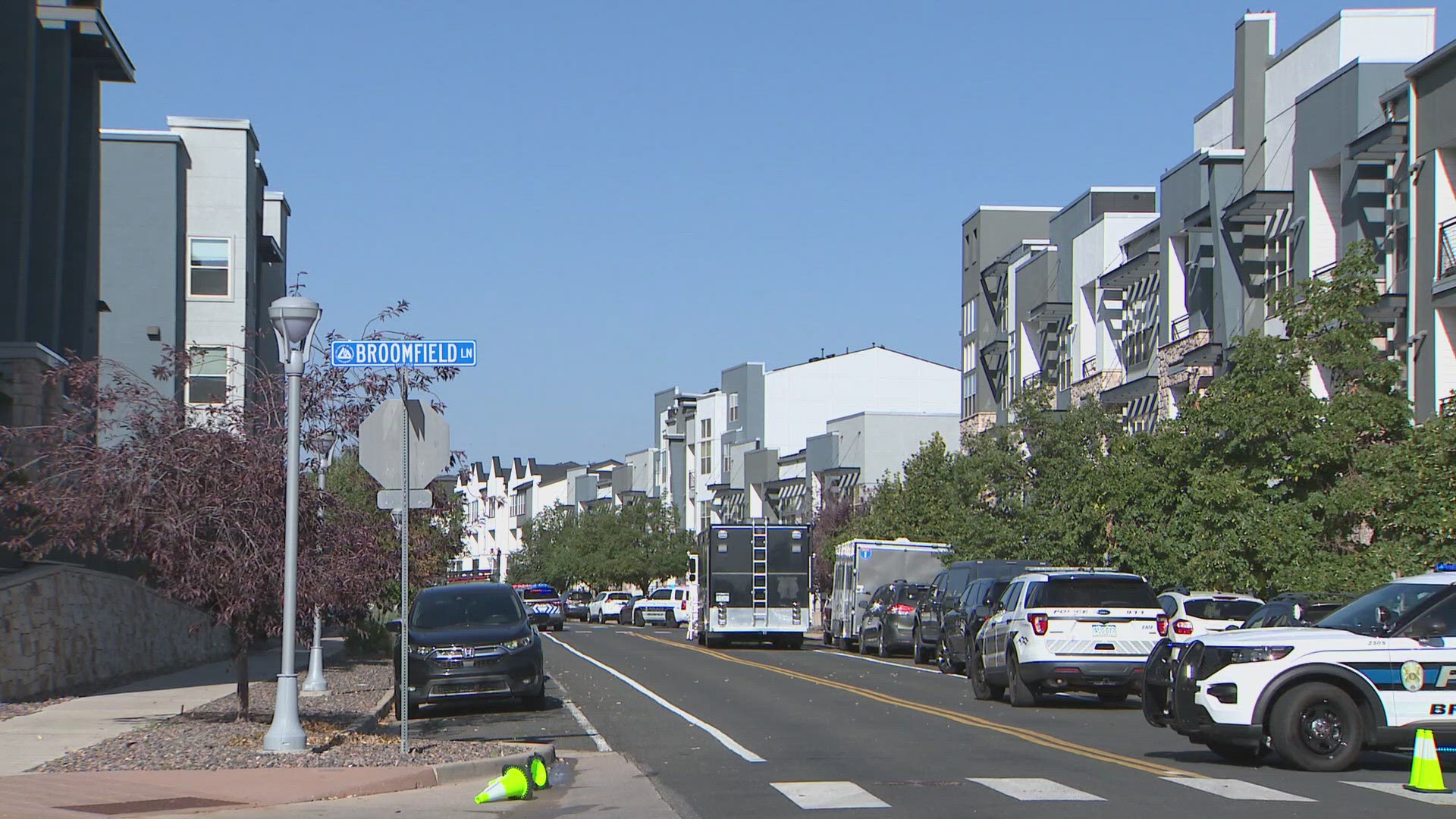 Police responded to Arista Flats apartments on Central Court in Broomfield and said a man fired a gun toward neighboring units and the parking lot.