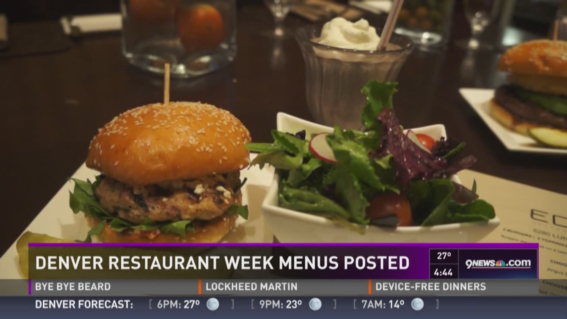 Menus released for 13th annual Denver Restaurant Week