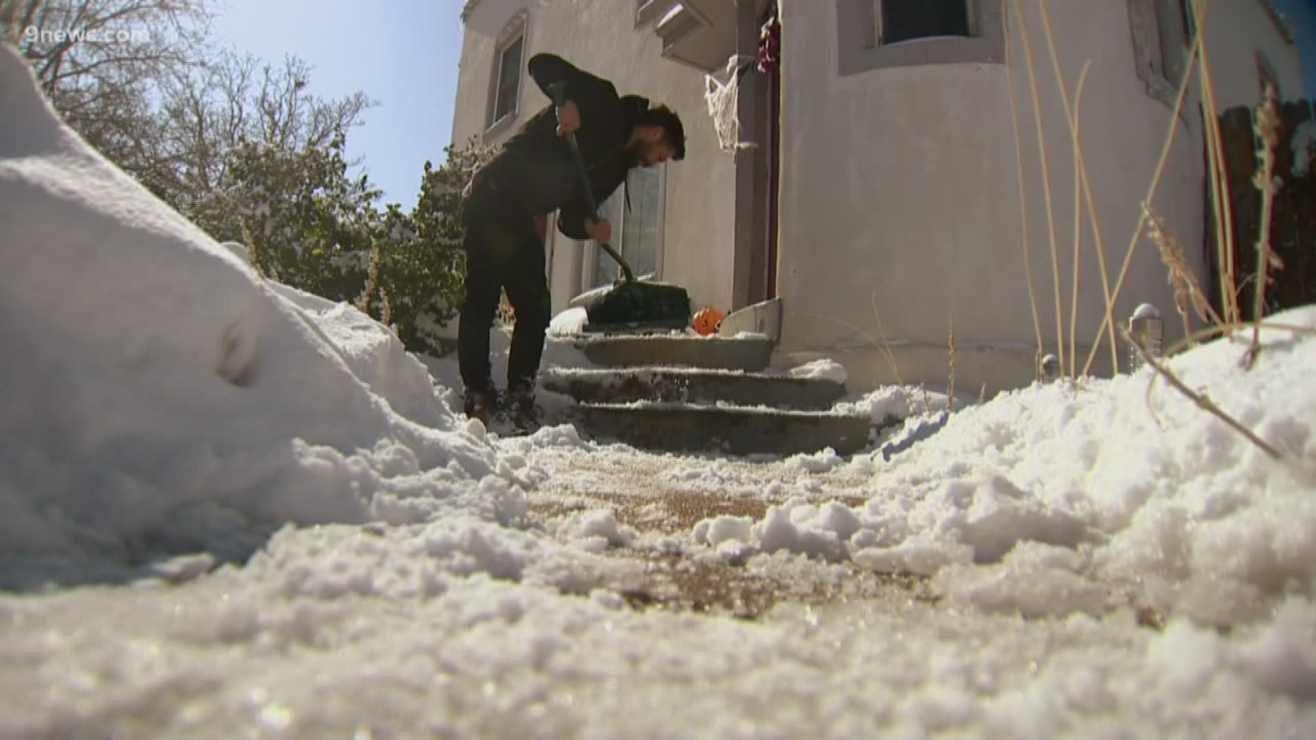 With over 3,000 miles of sidewalks, Denver is counting on residents to shovel their sidewalks.
