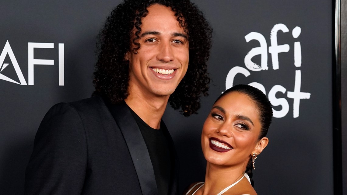 Vanessa Hudgens Cheers On Fiancé Cole Tucker At Rockies Game