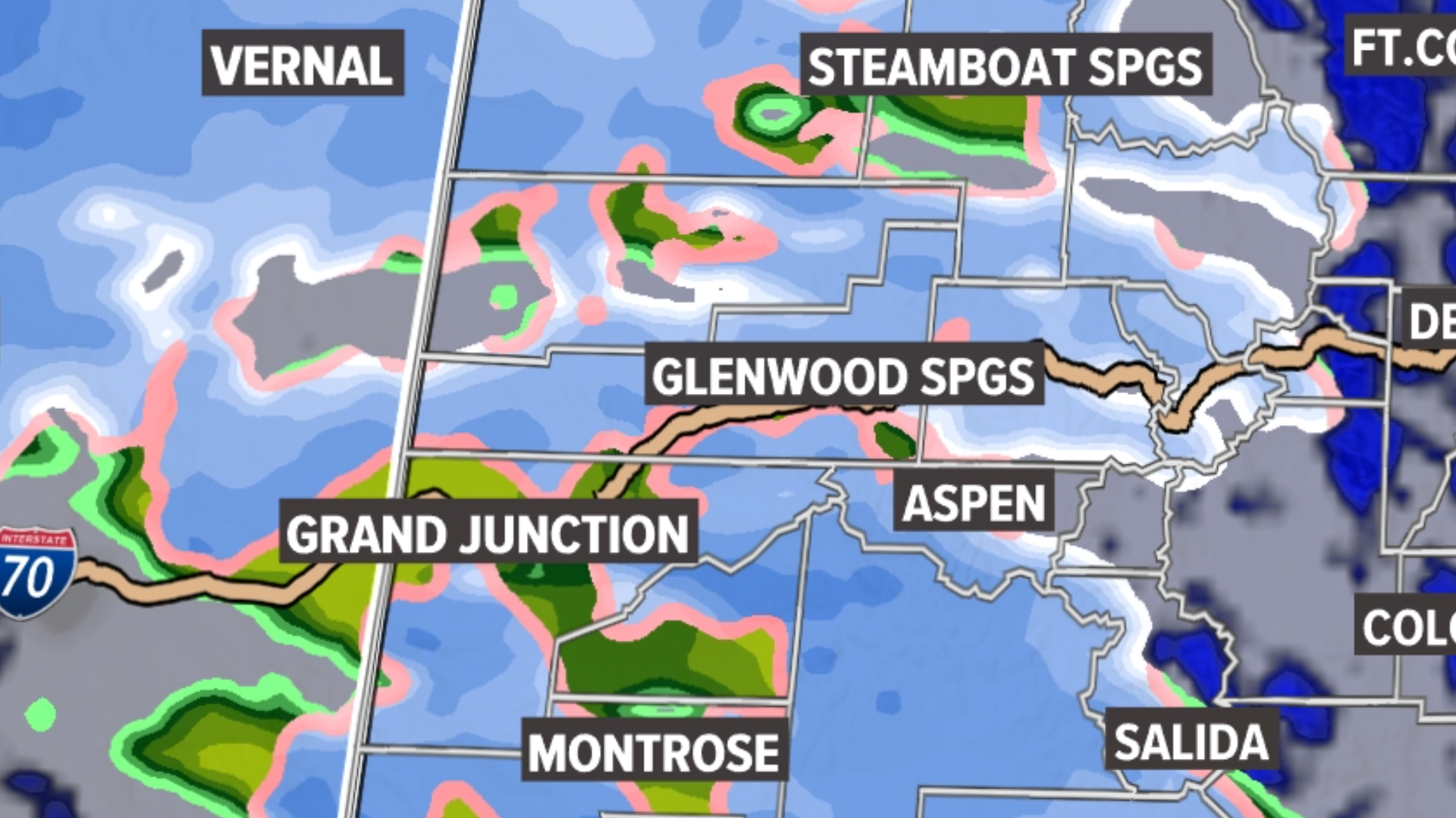 Winter Storm Warning for feet of snow in Colorado mountains | 9news.com