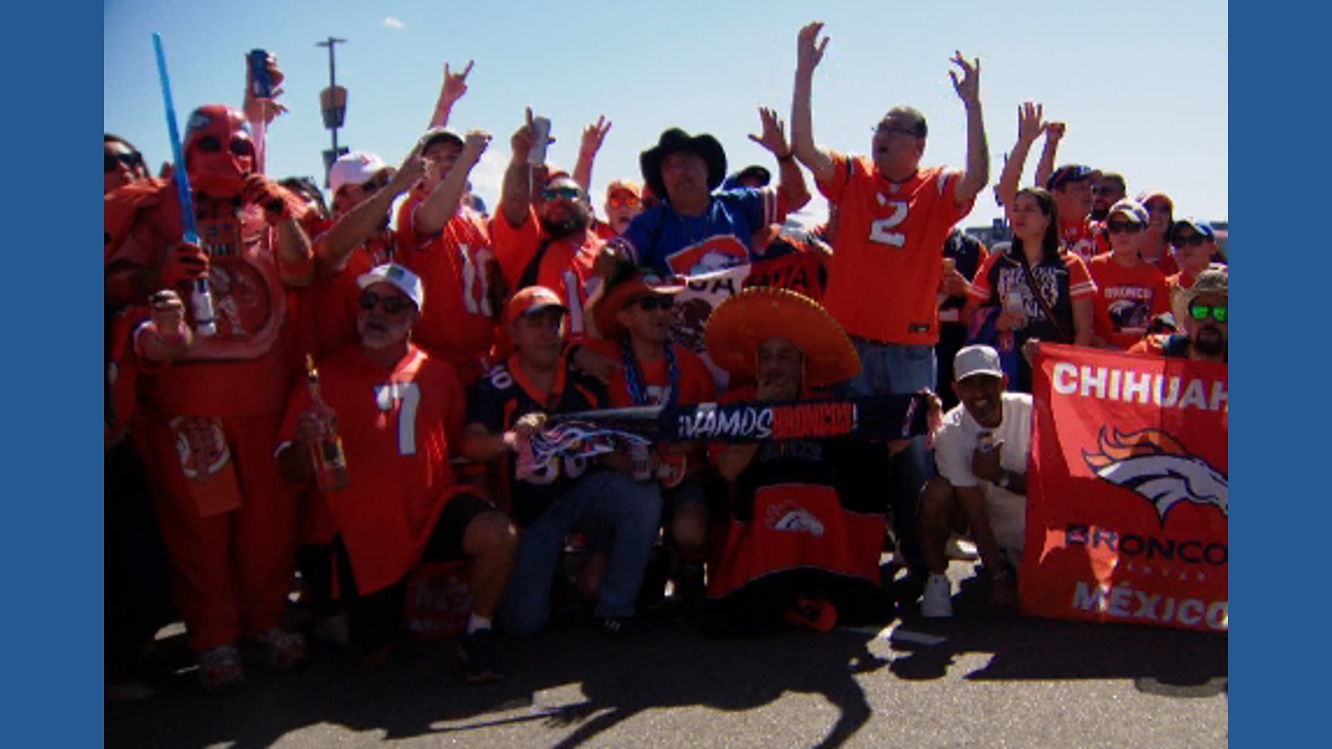 Fans from Mexico proving Broncos Country has no borders | 9news.com