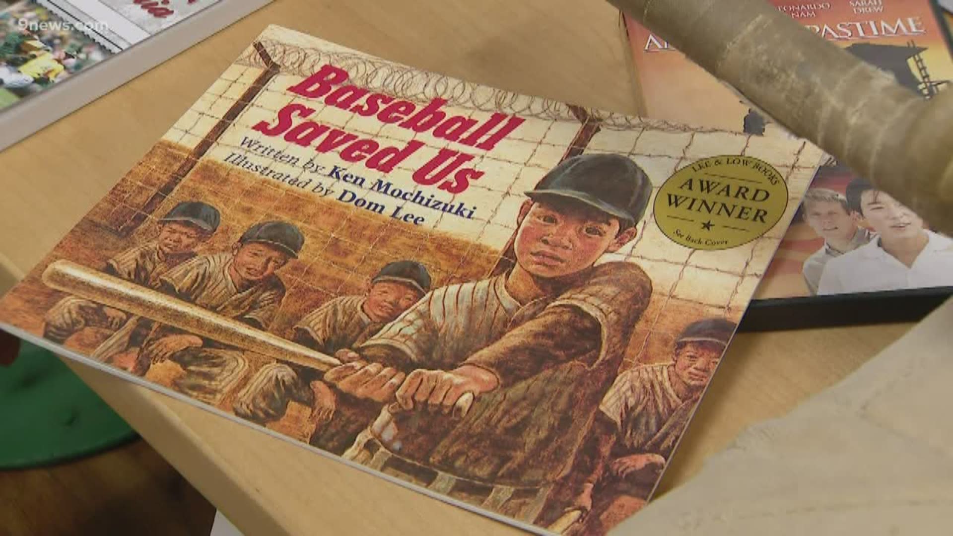 The Japanese-American baseball exhibit runs through August at the National Ballpark Museum in Denver.